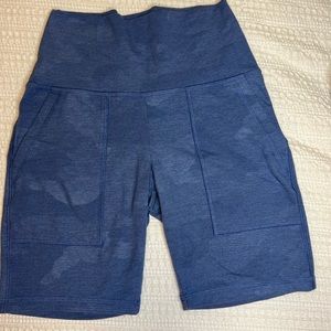 Blue Bike Short